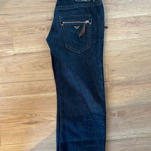 Vintage Armani Saetta Riders 007 Indigo size 34